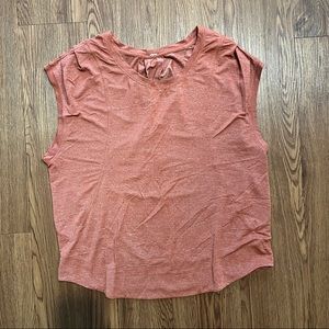 Lululemon gait keeper tshirt size 6 orange